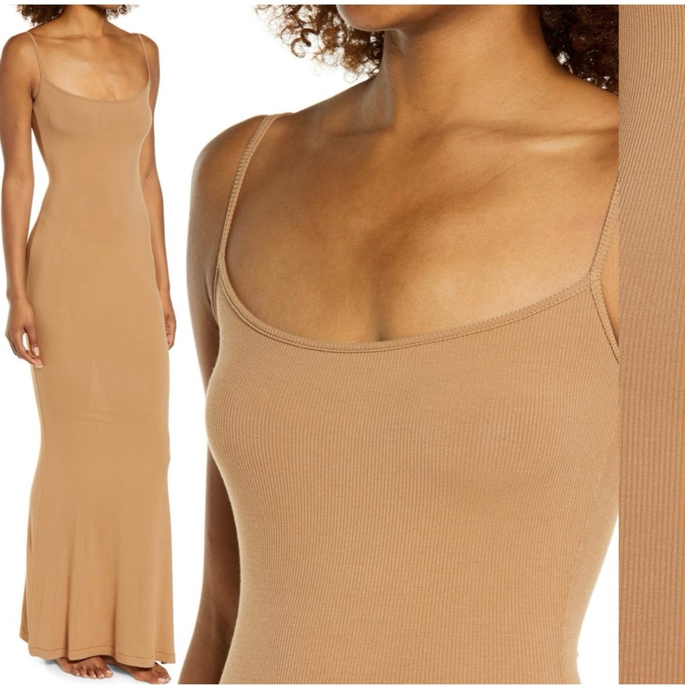 Skims soft long slip dress